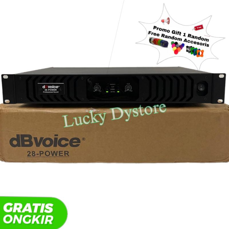 POWER DB VOICE 28 POWER ORIGINAL Amplifier dB Voice Power 28 Class D db voice power 28 power28 Audio