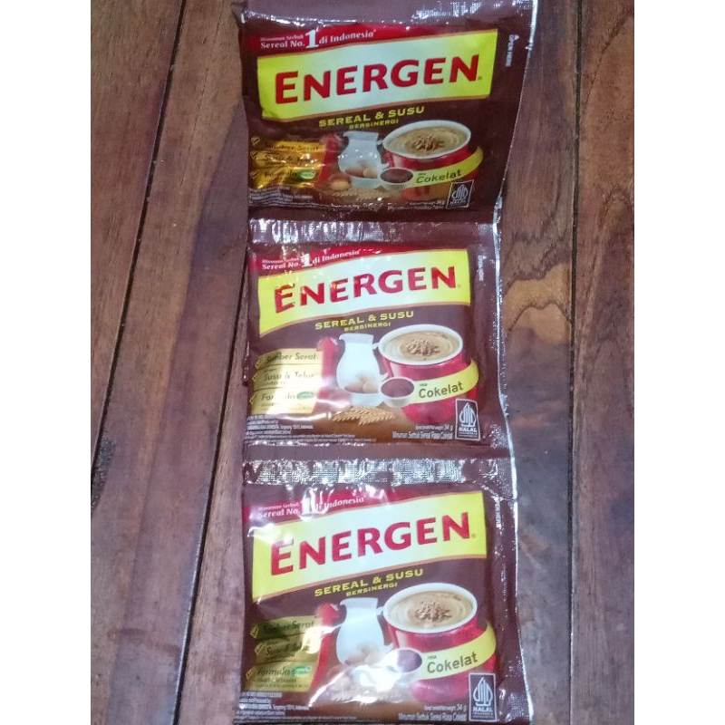 

energen 1 renteng isi 10 sachet