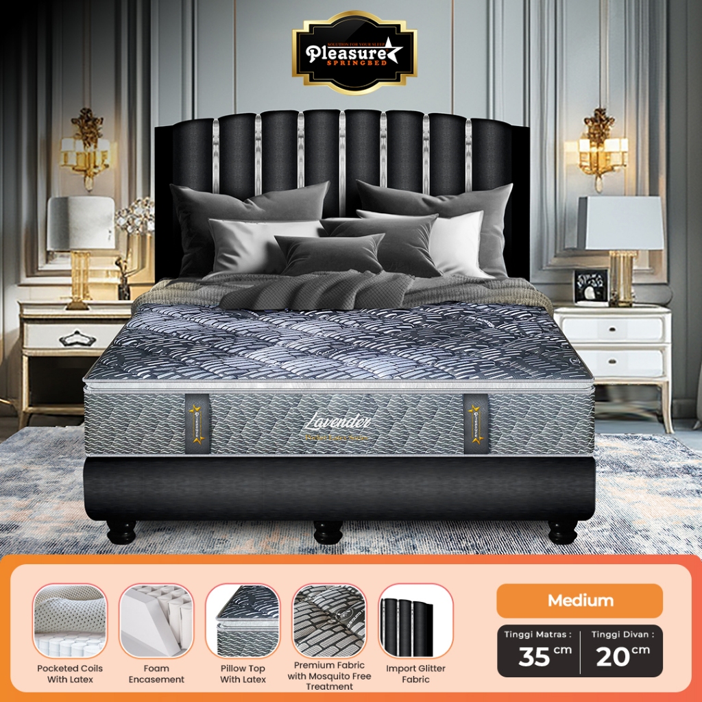 SPRINGBED PLEASURE - LAVENDER