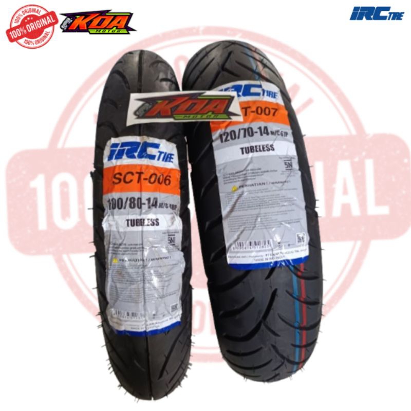Ban irc sct tubles 100/80-14&120/70-14