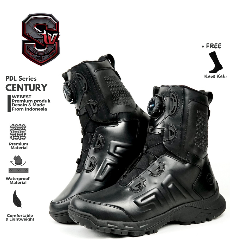 SEPATU PDL CENTURY WEBEST TALI PUTAR