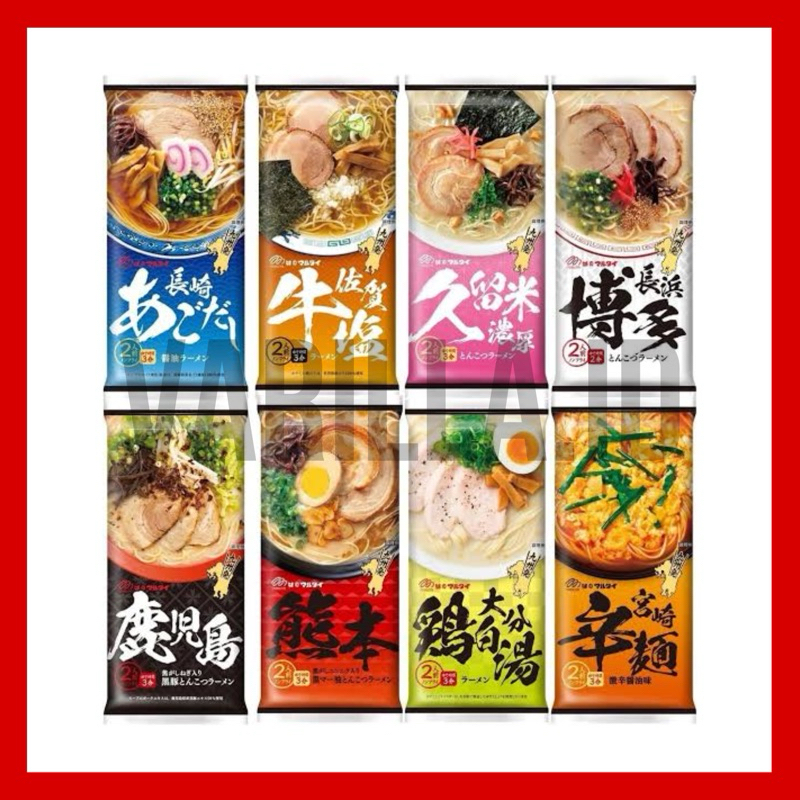 

READY TERMURAH Marutai Ramen ORI JAPAN Hakata Tonkatsu | Kumomoto Kuro Mayu | Kurume Noko Tonkatsu
