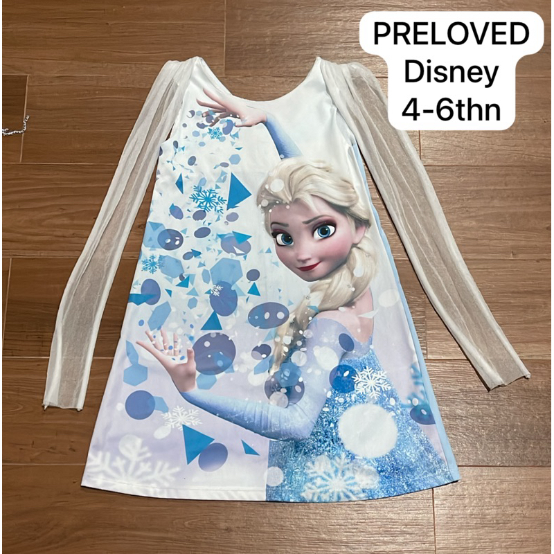 Baju Anak Princess Elsa Preloved