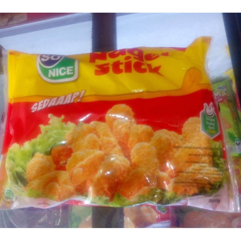 

So nice naget ayam bentuk stik 500 gram