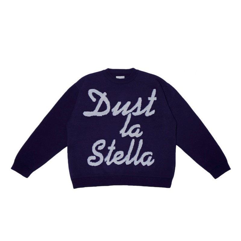 LONGSLEEVE KNIT DUSTLASTELLA NAVY SIGNATURE