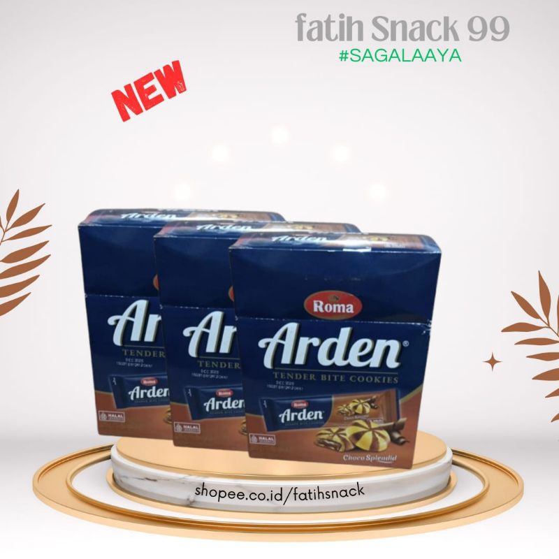 

ROMA ARDEN BOK ISI 10 PCS X 30G FESTIVE BOX CHOCO SLENDID