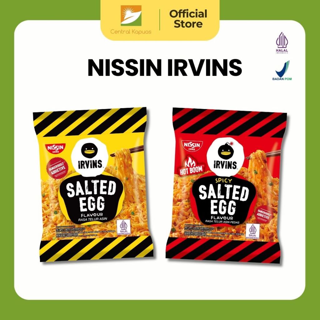 

NISSIN Irvins Salted Egg - 117 Gr