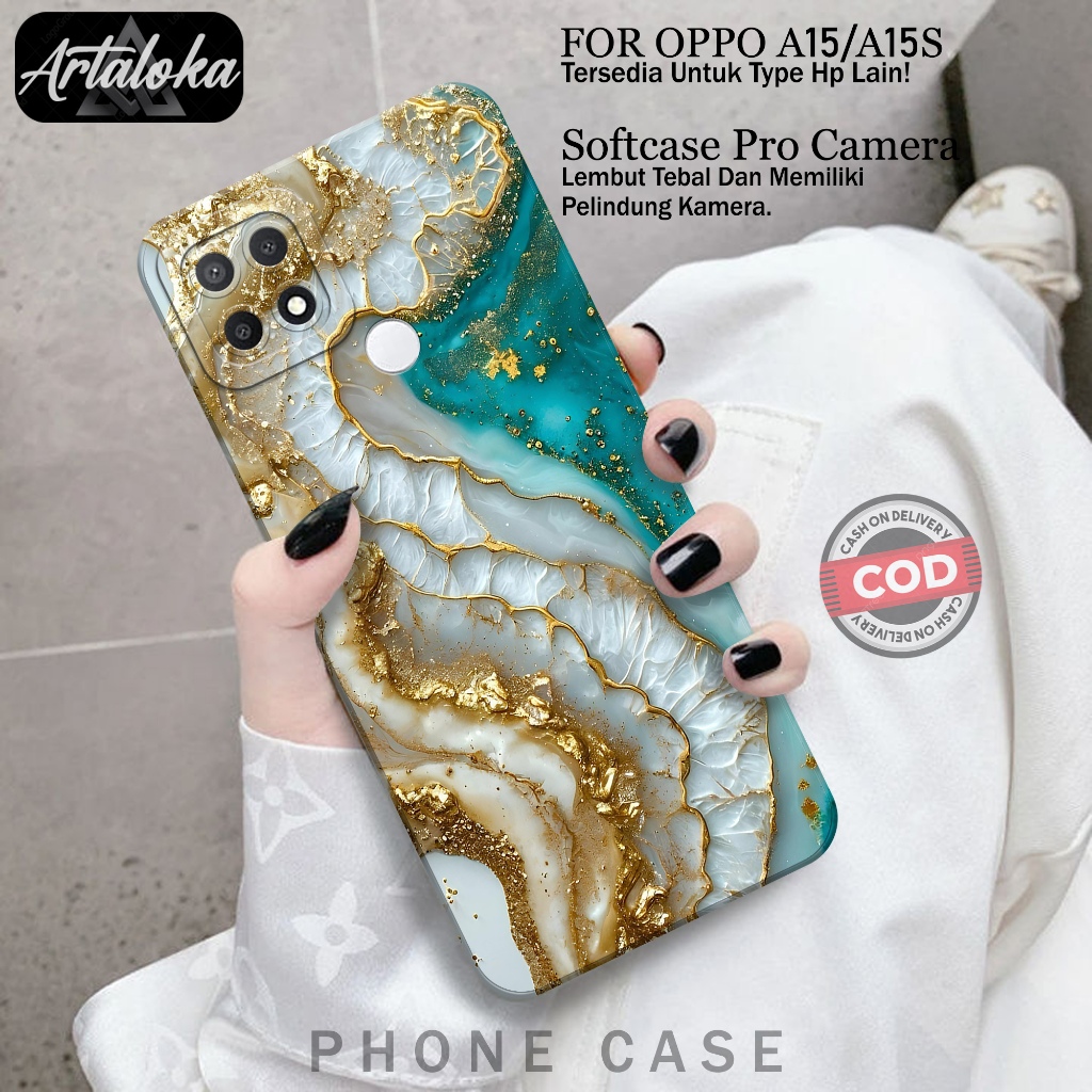Case Hp Oppo A15/A15S Terbaru - Fashion Case Abstrak - Softcase Oppo A15/A15S - Casing Oppo A15/A15S