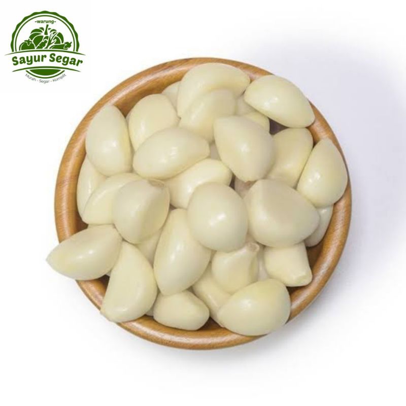 

Bawang Putih Kupas / Bawang Kating Kupas / Bawang Murah Kupas - 500 Gram