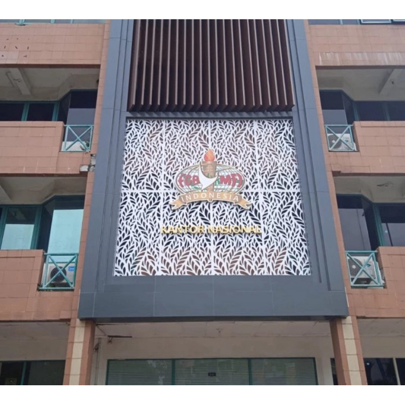 Huruf Timbul Stainless Gold Outdoor Bergaransi