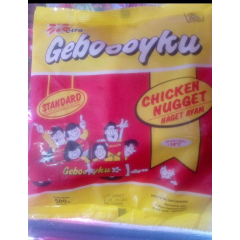 

Gebooyku naget ayam 500 gram