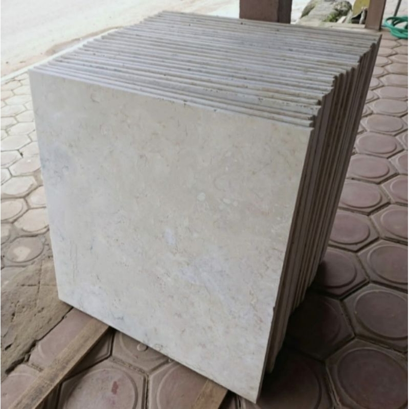 Marmer Krem Tulungagung Size 60 x 60 Cm