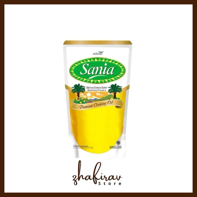 

(JATIM) Sania Minyak Goreng Sawit Premium Cooking Oil 1 Liter dan 2 Liter
