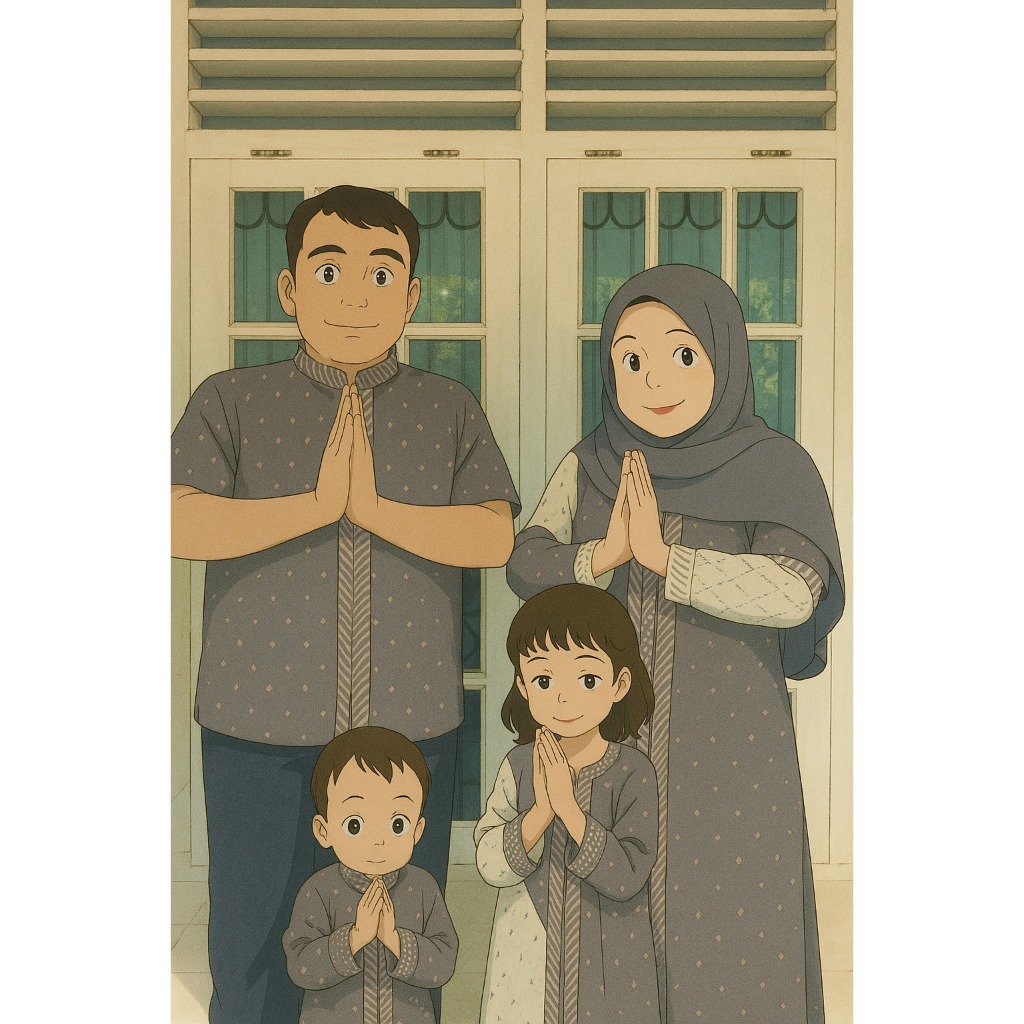 Jasa Edit Foto Menjadi Kartun / Anime / 3D Bisa Kostum Sesuai Keinginan