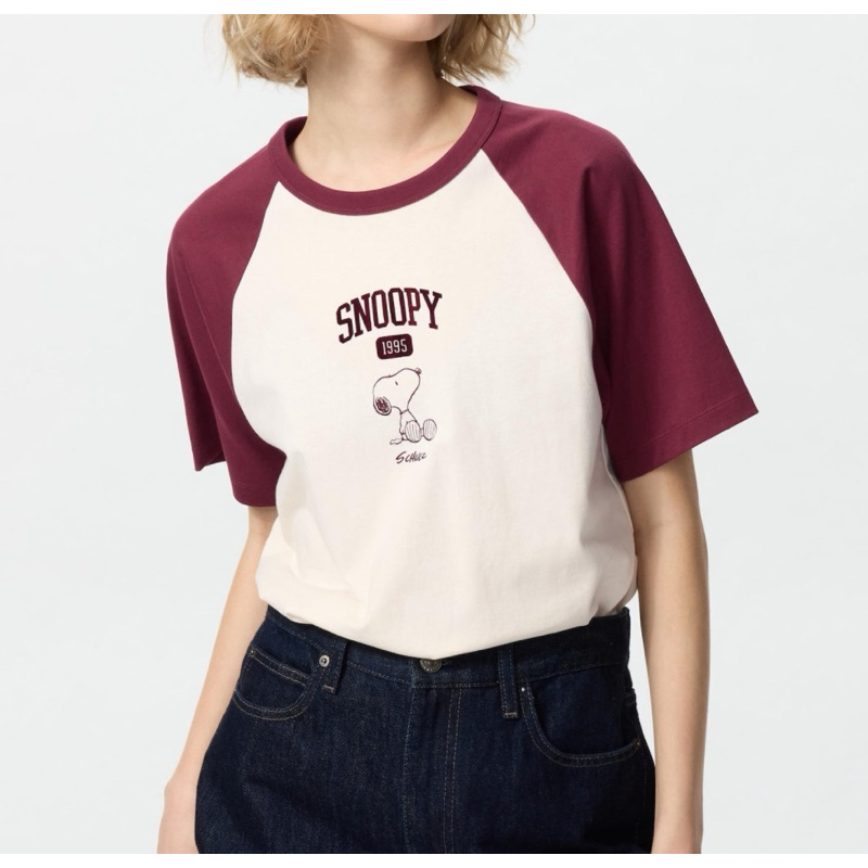 Jastip. Tshirt Uniqlo x Peanuts (Women)