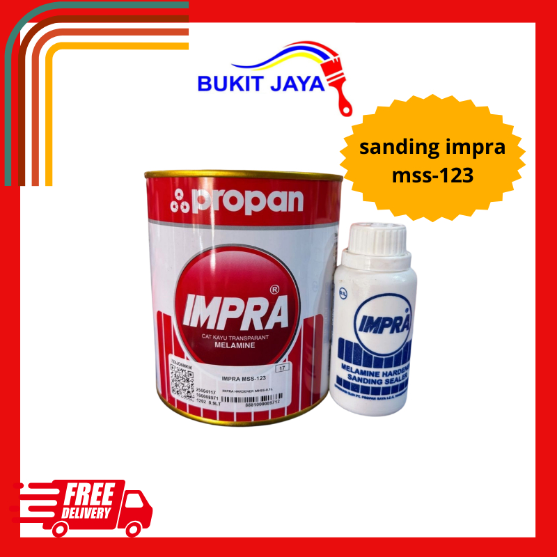 Impra Melamine Sanding + Hardener MS-123 / Impra Melamin Hardener