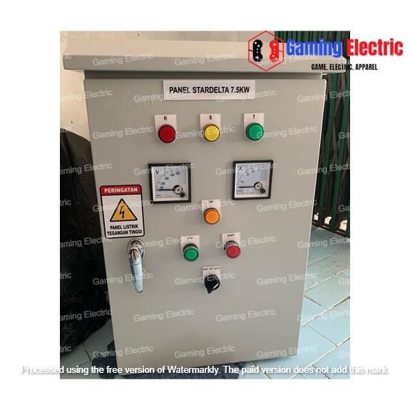 panel star delta 7.5kw schneider custom
