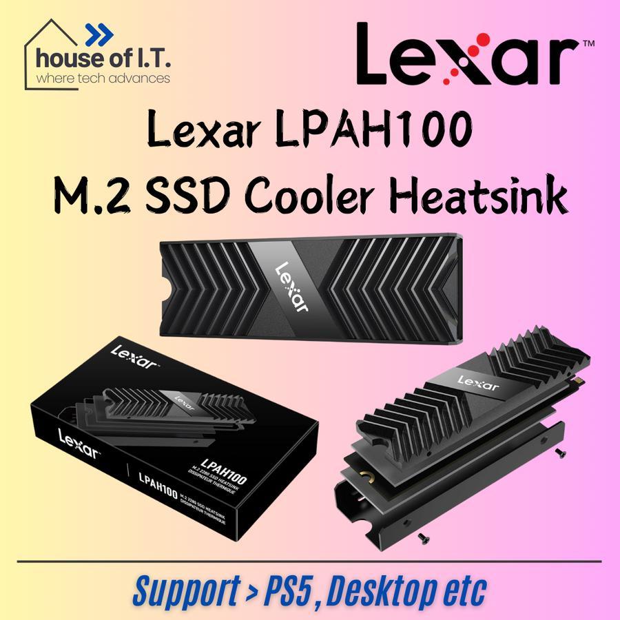 Heatsink Lexar Cooler Lexar SSD Heatsink LPAH100 Lexar LPAH100 - SSD Cooler