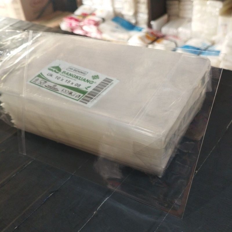 New Plastik PP Bening BANGKUANG Tebal 08 uk,
