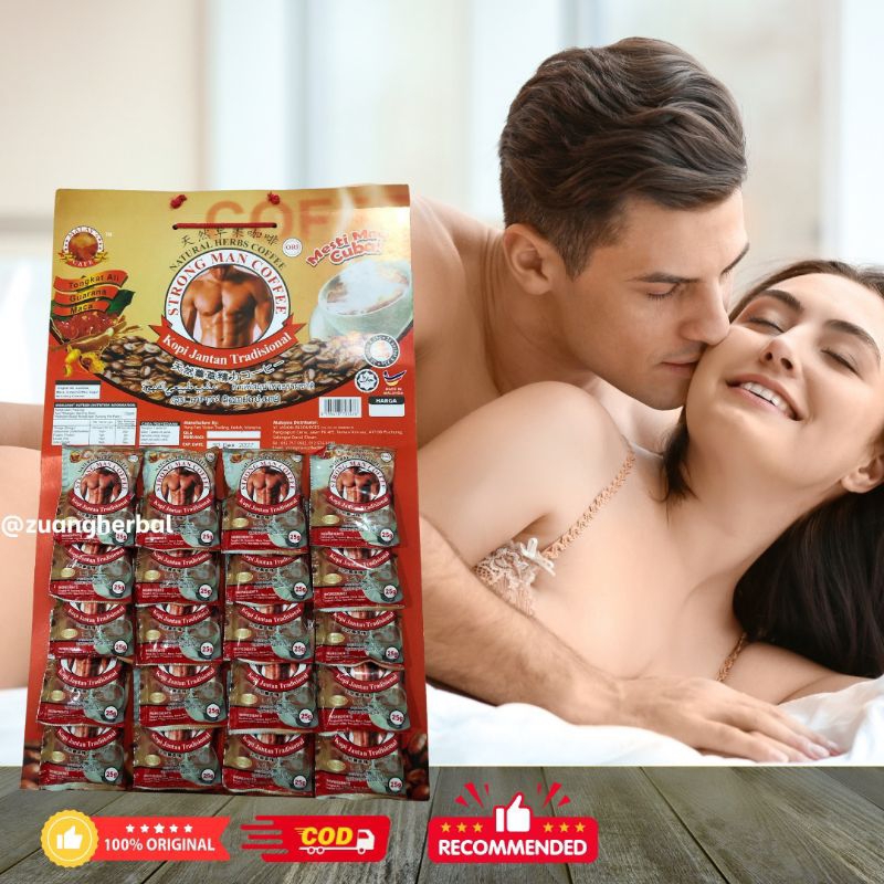 

Strongman Coffe Malaysia 1 Papan Isi 20 Sachet