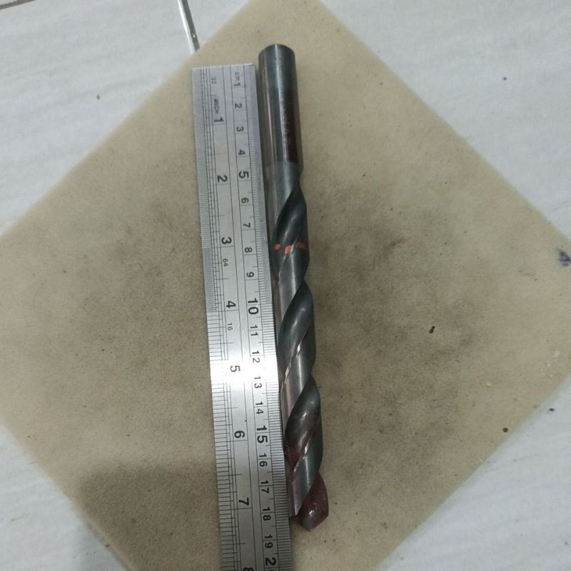mata bor besi nachi 14.9mm mata bor nachi asli 14.9mm bekas utuh seperti baru