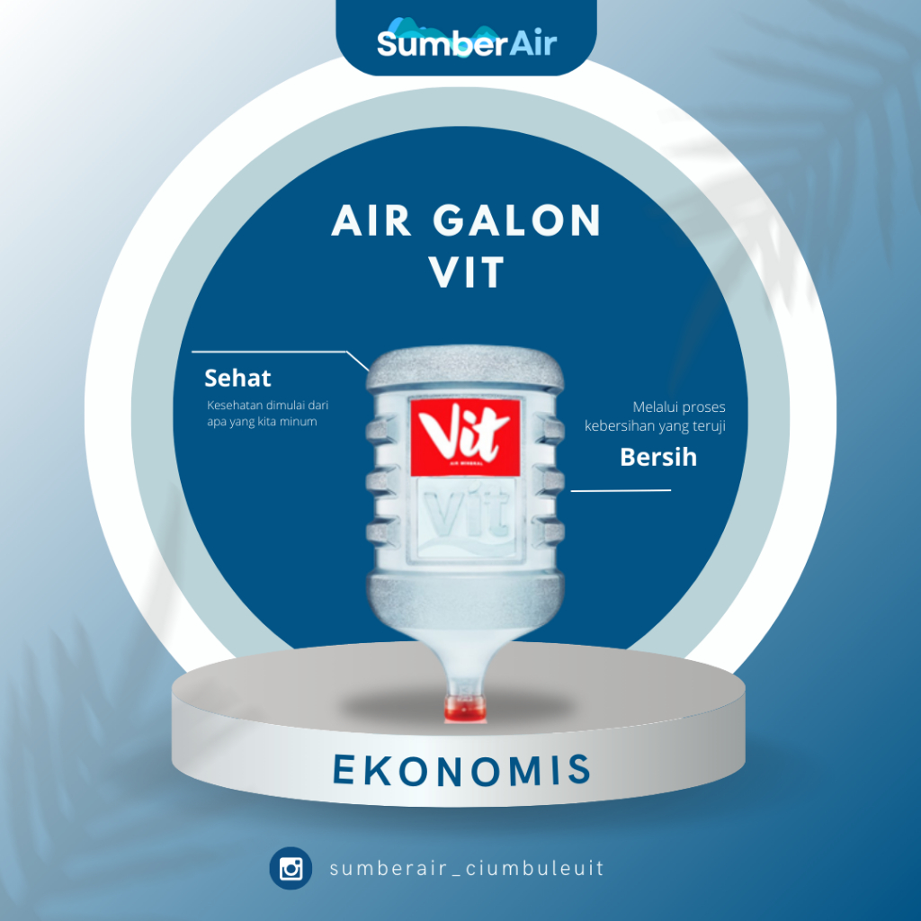 

VIT GALON 19 LITER BESERTA ISINYA