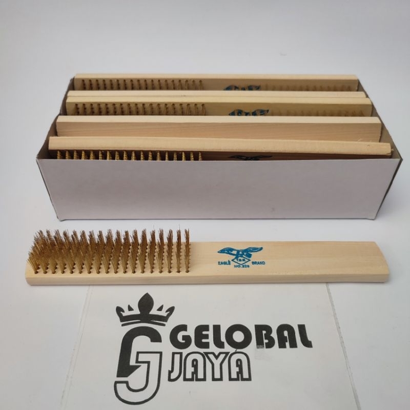 Sikat kawat halus eagle 8 baris