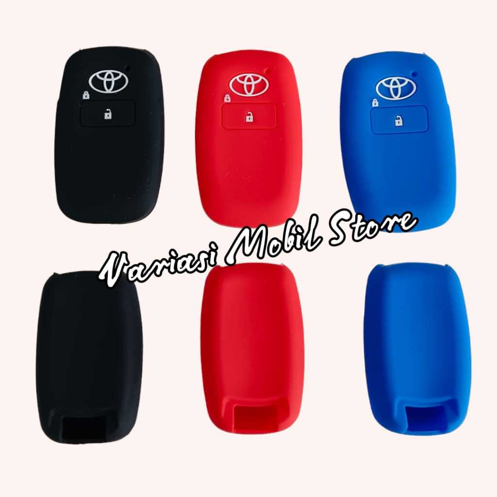 Silikon Sarung Kunci Remote Toyota RAIZE AVANZA VELOZ 2022