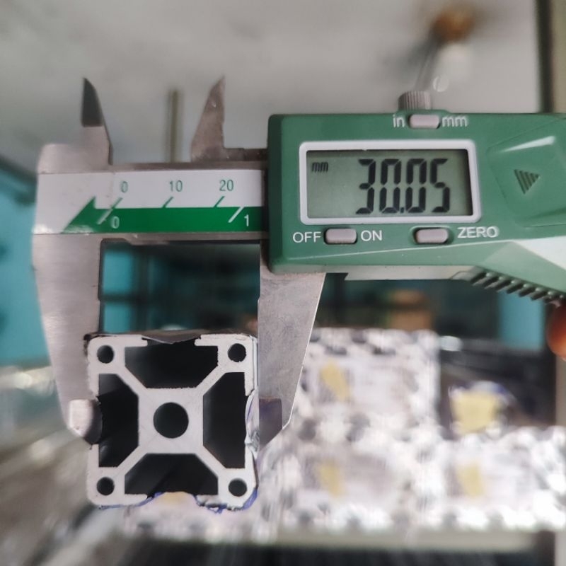 aluminium profile T-Slot 3030 x 6000 / Tslot 30 x 30 x 6meter