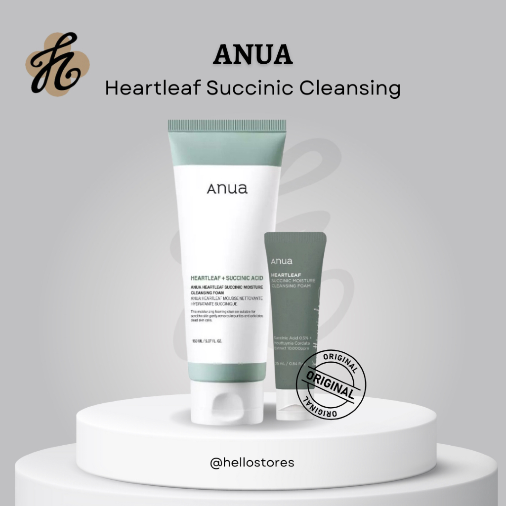 ANUA Heartleaf Succinic Moisture Cleansing Foam