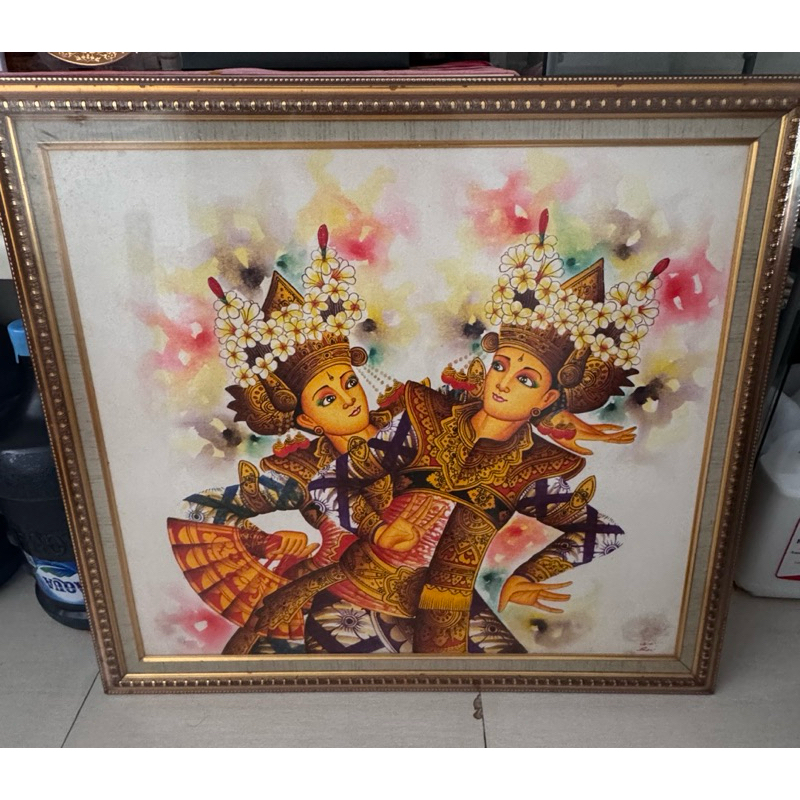 LUKISAN PENARI BALI