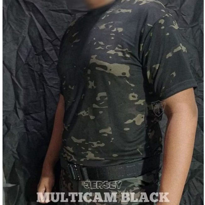 KAOS JERSI MULTICAM BLACK