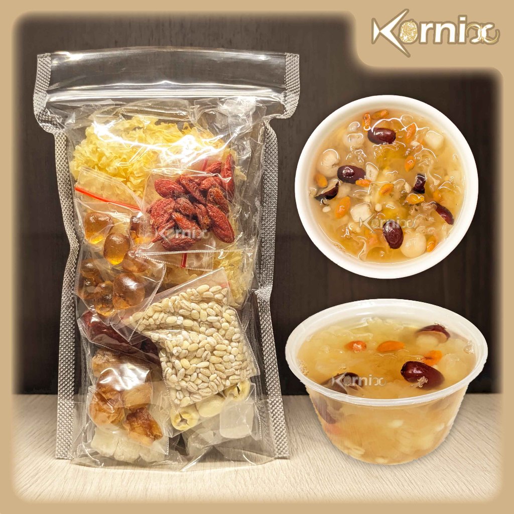 

Peach Gum Collagen Kolagen Alami Premium Lengkap — Herbal Dessert HALAL
