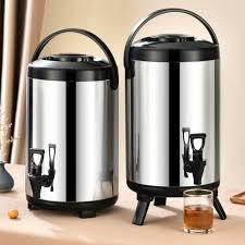 Water Jug Dispenser - Water Jug Milk Tea Jar Stainless Steel