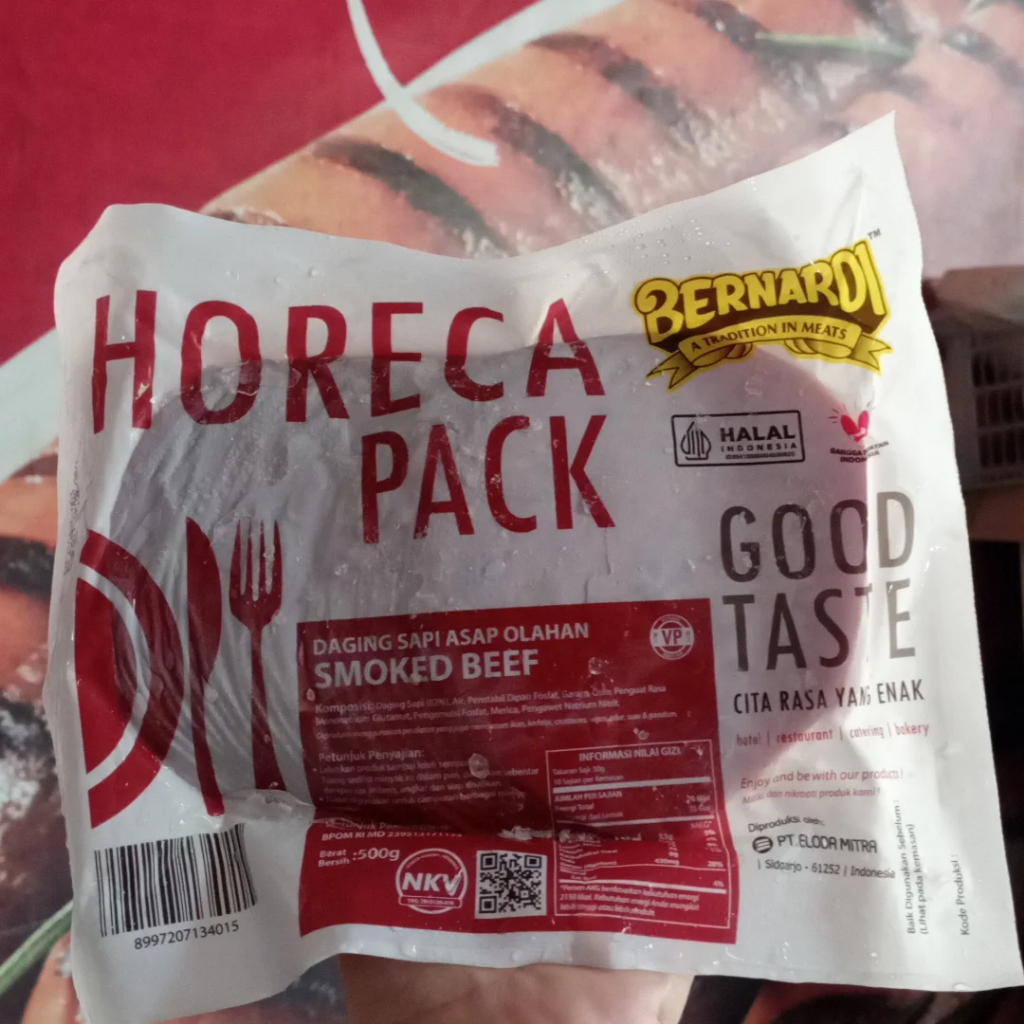 

Coolinary - Bernardi Horeca SmokedBeef Bulat (500g)