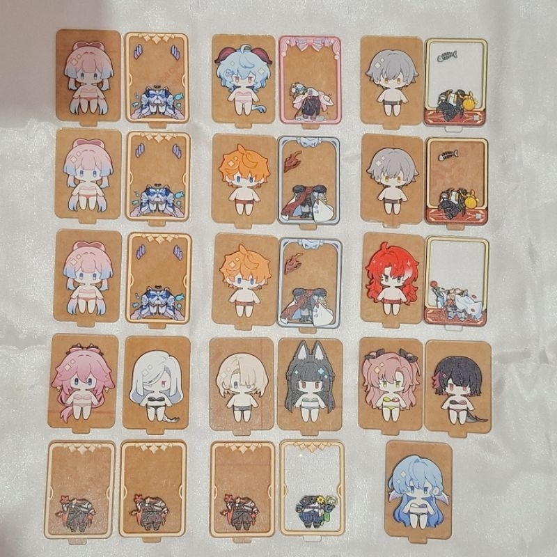 Fanmerch Dress Up Standee Soiheopanik Genshin Impact, Honkai Star Rail, Zenless Zone Zero