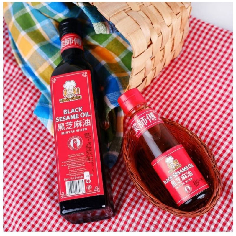 

Liang Shi Fu Black Sesame Oil / Minyak Wijen 510ML & 110ML HALAL