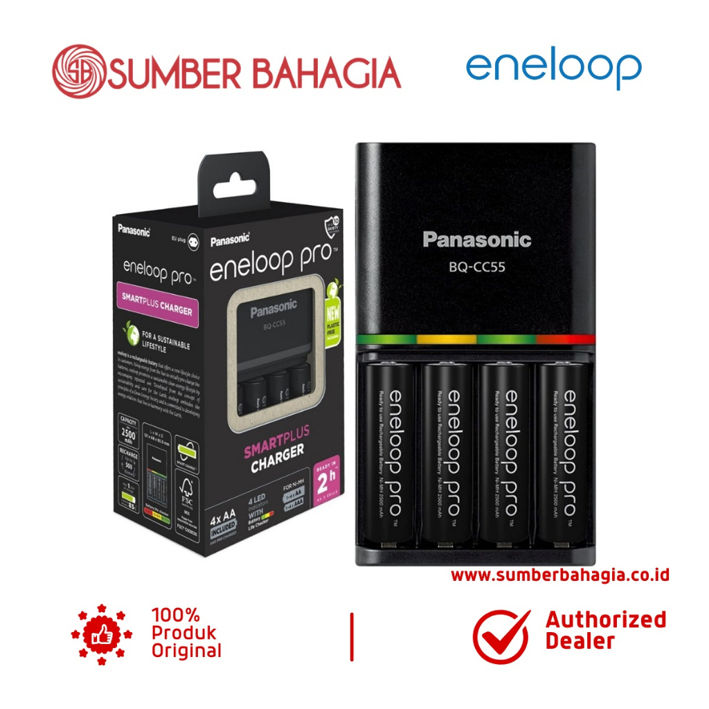 Panasonic Eneloop Battery Charger BQ-CC55