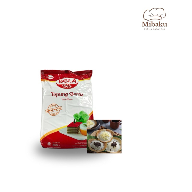 

Tepung Beras Bola Deli 500g