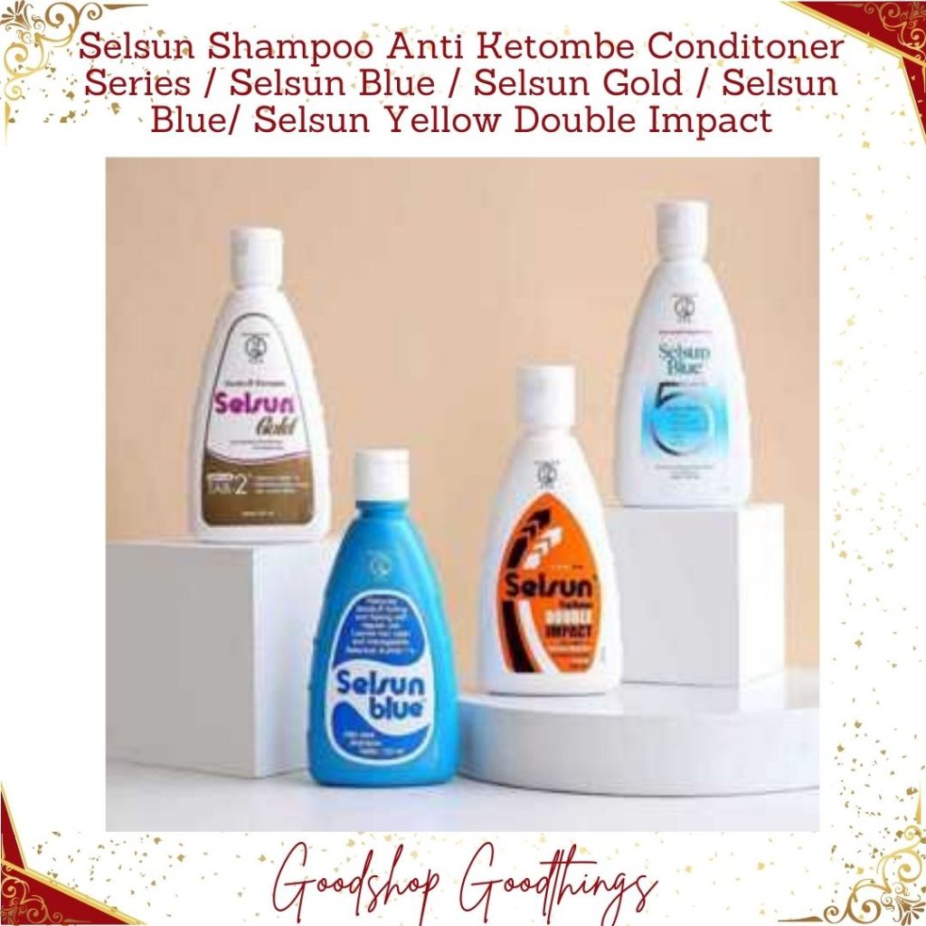 Selsun Shampoo Anti Ketombe Conditoner     Series / Selsun Blue / Selsun Gold / Selsun Blue/ Selsun 