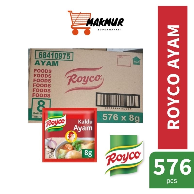 

( JATIM ) Royco sachet 500 an isi 576 pcs perkarton varian random