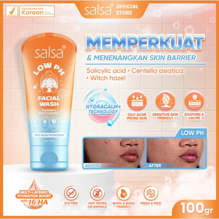 Salsa Facial Wash 100ml