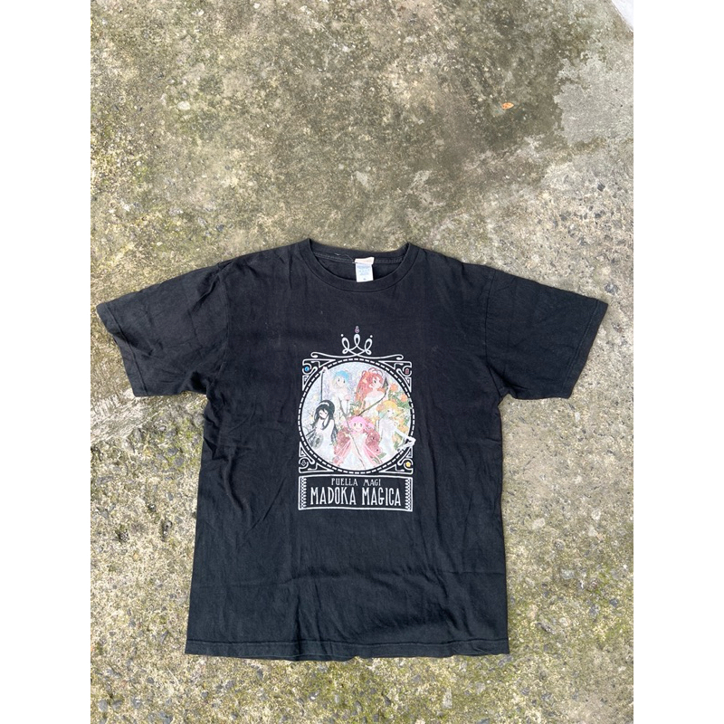 Kaos anime Mahou Shoujo ★ Madoka Magica // Homura Akemi,  Madoka Kaname, Kyouko Sakura, Sayaka Miki,