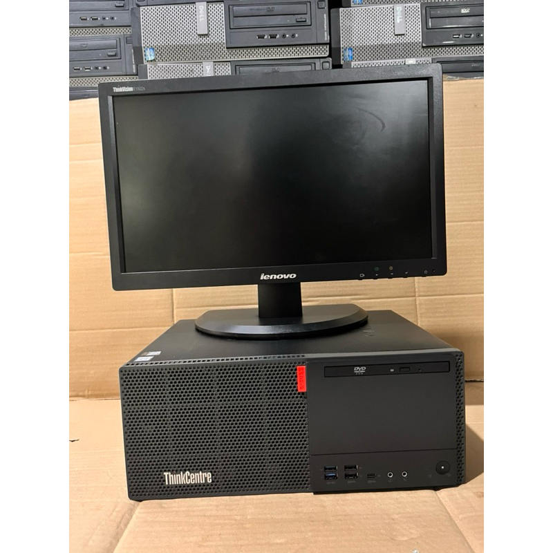 Pc Lenovo m720T Core i5-8500 Ram 16 Gb Ssd 256 Gb Satu set dengan monitor dan keymouse