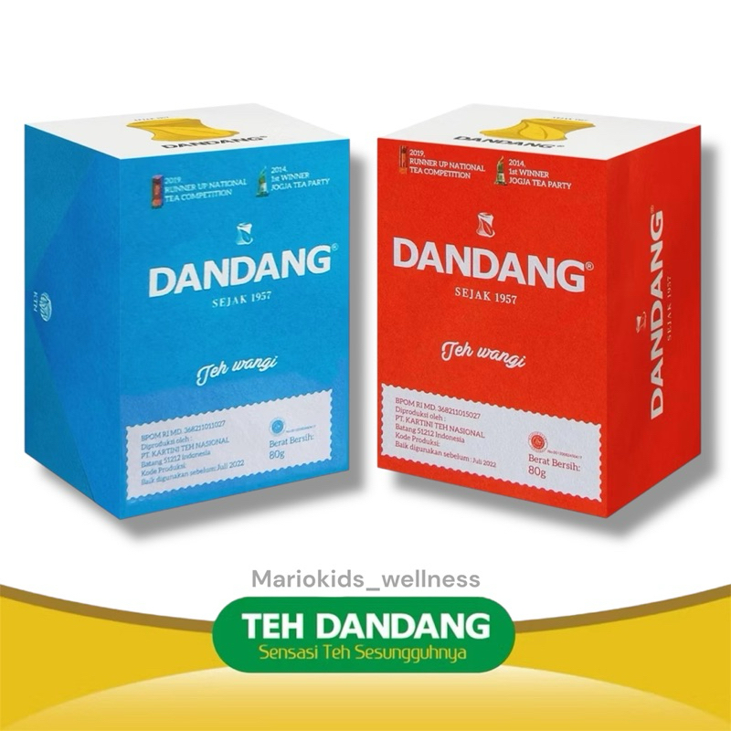 Teh DANDANG Biru / Merah  80gr