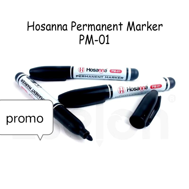 

spidol permanent tinta hitam super