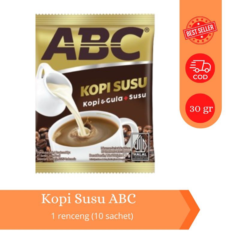 

promo harga grosir kopi susu abc 1 renteng isi 10pcs