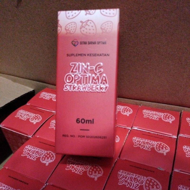 ⭐⭐⭐⭐⭐Zinc C Optima / vitamin c / Zinc, penambah nafsu makan herbal BPOM meningkatkan daya tahan