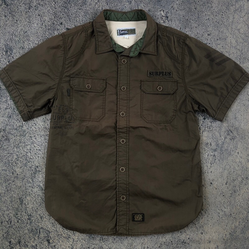 Surplus seminary double pocket shirt