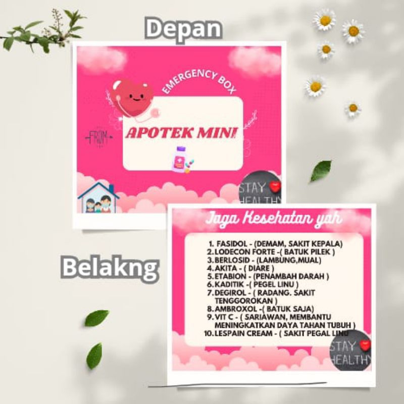

Desain Apotek Mini Sticker nya saja Bisa Riques Desain Nama Dan Pakai Poto